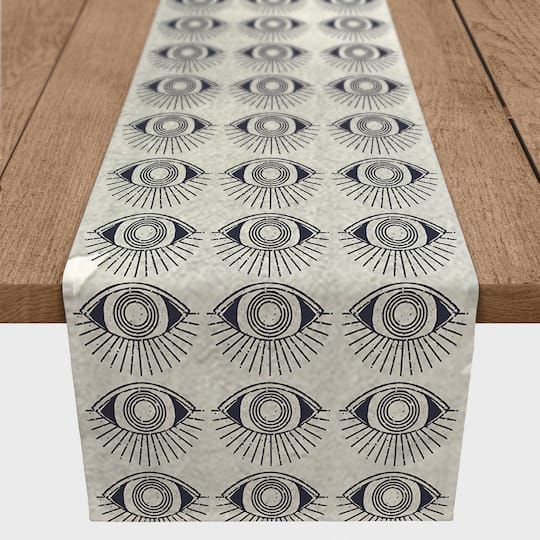 Seeing Eye 5 16&#x22; x 72&#x22; Poly Twill Table Runner